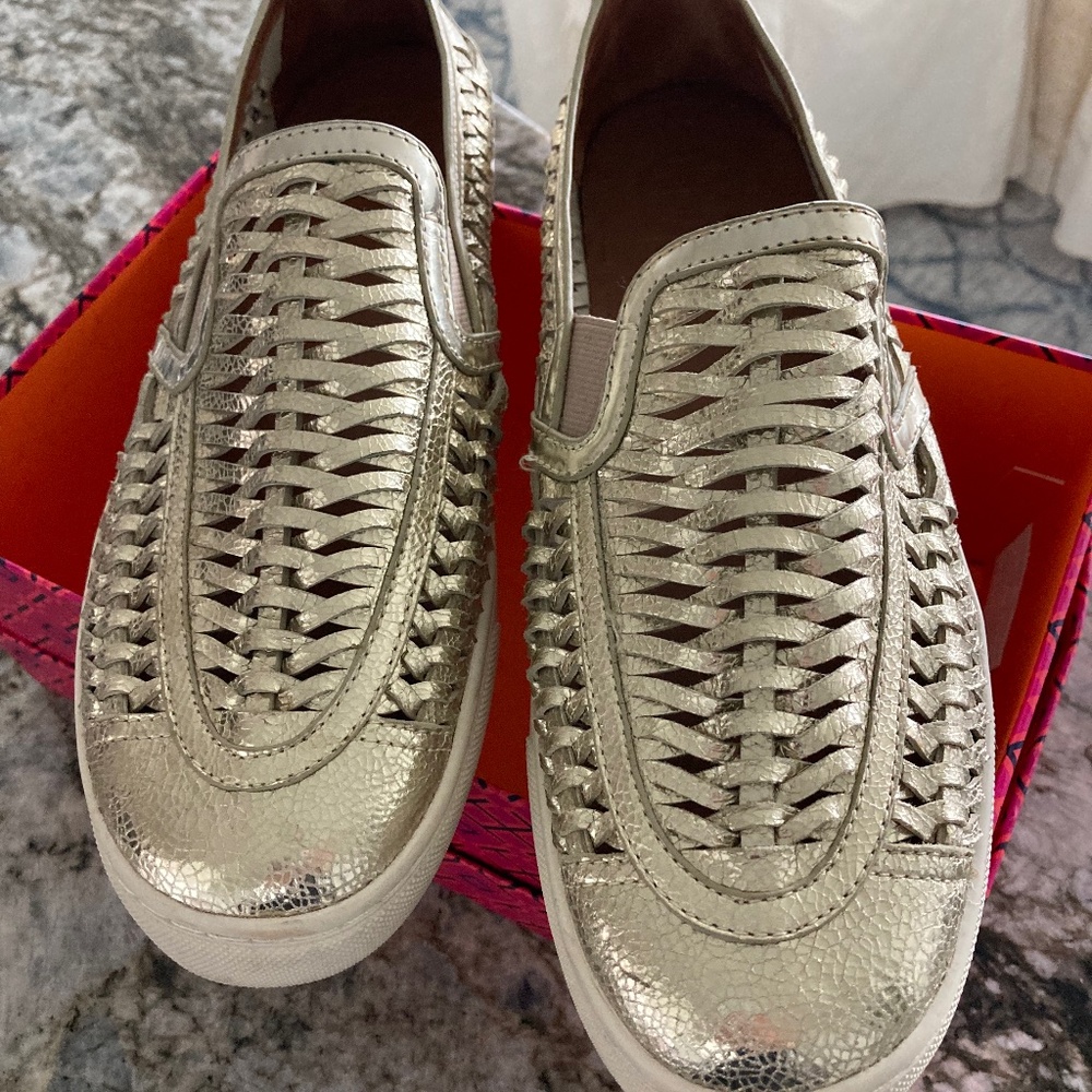 Tory Burch Huaraches - Gold - Size 10.5 - BOX